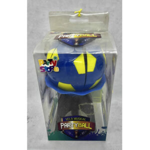 VELA PELOTA AZUL Y AMARILLA MUSICAL