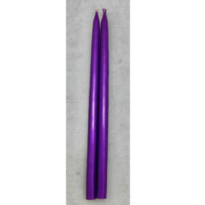 VELA VIOLETA METALIZADA finita