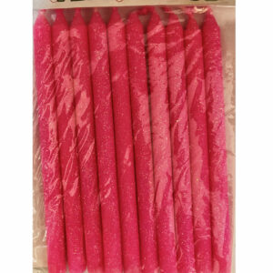 VELA ROSA FLUO con gibre