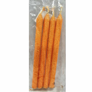 VELA NARANJA con gibre