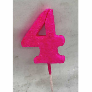 NUMERO 4 ROSA ADORNO TORTA gibre