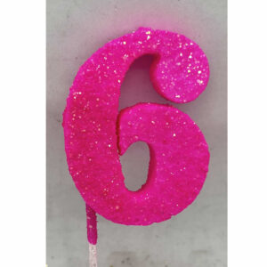 NUMERO 6 ROSA ADORNO TORTA gibre