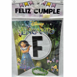 BANDERIN FELIZ CUMPLE ENCANTO