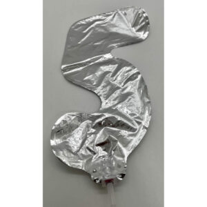 GLOBO NUMERO 5, 5 pulgadas para torta o paquete de regalo