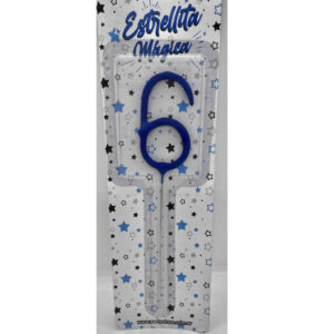 ESTRELLITA MAGICA azul numero 6