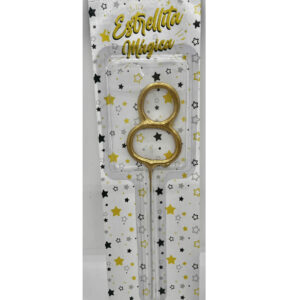 ESTRELLITA MAGICA dorado numero 8