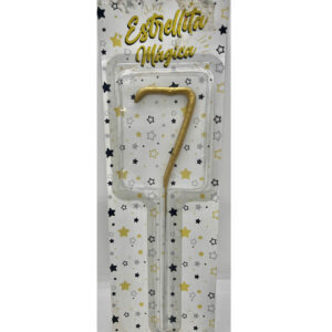 ESTRELLITA MAGICA dorado numero 7