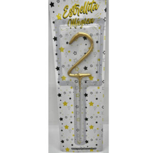 ESTRELLITA MAGICA dorado numero 2
