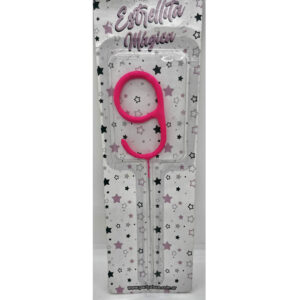 ESTRELLITA MAGICA rosa numero 9