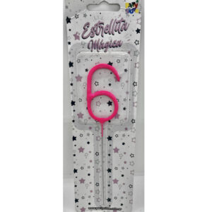 ESTRELLITA MAGICA rosa numero 6