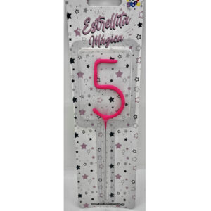 ESTRELLITA MAGICA rosa numero 5