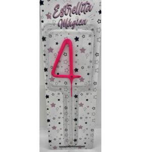 ESTRELLITA MAGICA rosa numero 4