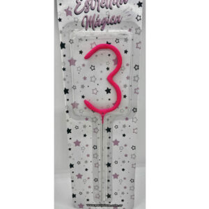 ESTRELLITA MAGICA rosa numero 3