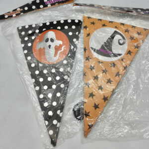 BANDERIN TRIANGULO HALLOWEEN