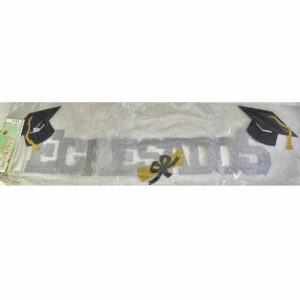 BANDERIN EGRESADOS PLATEADO