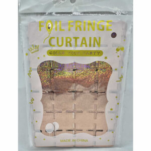 CORTINA CUADROS CHICOS HOLOGRAFICA ROSE