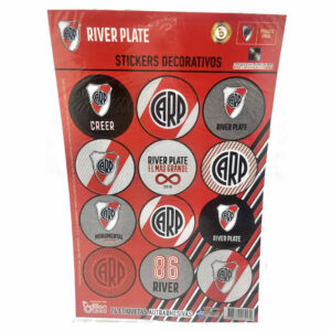 STICKERS RIVER PLATE 24 unidades