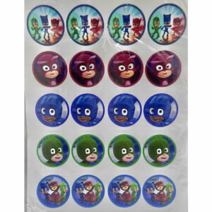STICKERS PJMASK 20 unidades