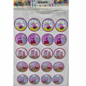 STICKERS PEPPA PIG 20 unidades