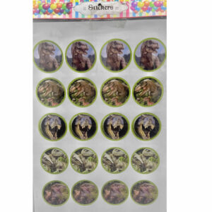 STICKERS DINOSAURIOS 20 unidades
