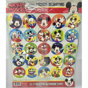 STICKERS MICKEY x 50 unidades
