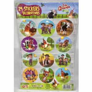 STICKERS LA GRANJA DE ZENON x 24