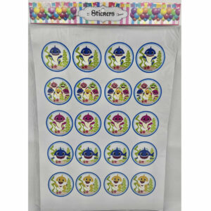 STICKERS BABY SHARK 20 unidades