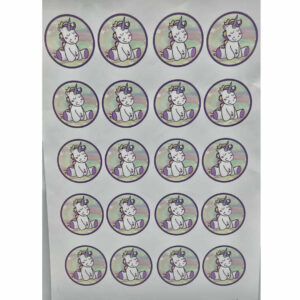 STICKERS UNICORNIO 20 unidades