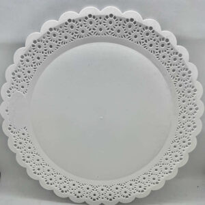 BANDEJA PLASTICA BLONDA REDONDA