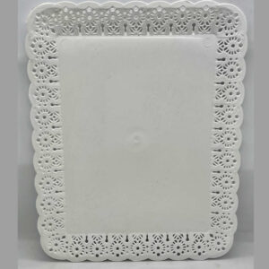 BANDEJA PLASTICA BLONDA RECTANGULAR