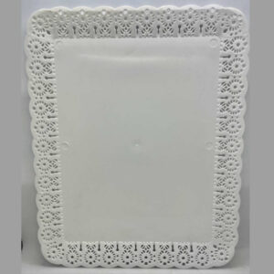 BANDEJA PLASTICA BLONDA RECTANGULAR