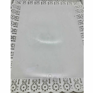 BANDEJA PLASTICA BLONDA RECTANGULAR