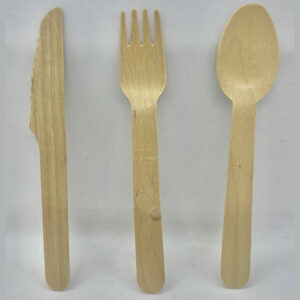 TRIO BAMBOO cuchara tenedor cuchillo