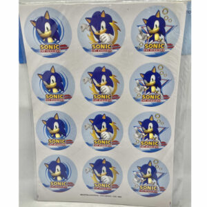 STICKERS SONIC 10 unidades