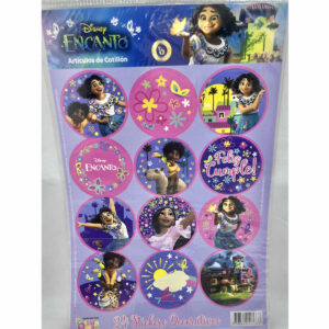 STICKERS ENCANTO 24 unidades