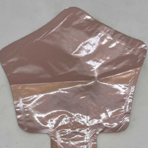 GLOBO ESTRELLA MINI ROSE METALIZADO