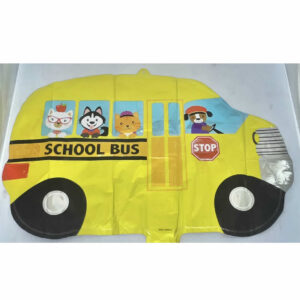 GLOBO FORMA AUTOBUS ESCOLAR CHICO