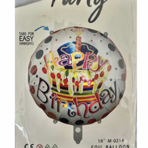 GLOBO HAPPY BIRTHDAY CUPCAKES