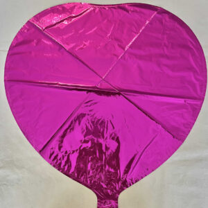 GLOBO CORAZON FUCSIA 18"