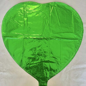 GLOBO CORAZON VERDE 18"