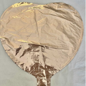 GLOBO CORAZON ROSE 5"