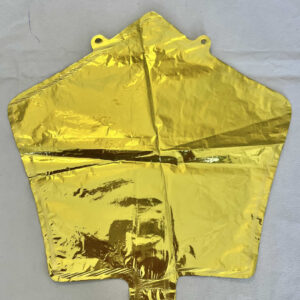 GLOBO ESTRELLA DORADO 5"