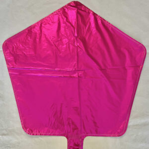GLOBO ESTRELLA FUCSIA 18"