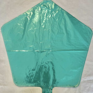 GLOBO ESTERLLA VERDE CLARO 18"