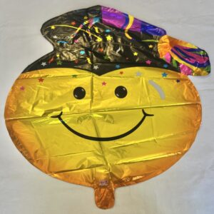 GLOBO CARA EGRESADO 10", 25 cm