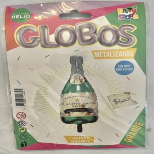 GLOBO BOTELLA CHAMPAGNE 35" 90 cm