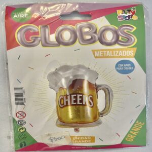 GLOBO VASO CERVEZA 35" 90 cm