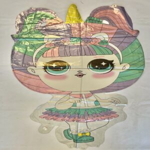 GLOBO MUNIECA LOL IRIDISCENTE 10", 25 cm