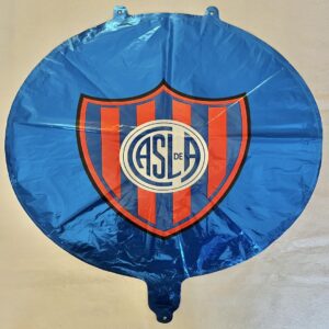 GLOBO ESCUDO SAN LORENZO 18" 45 cm