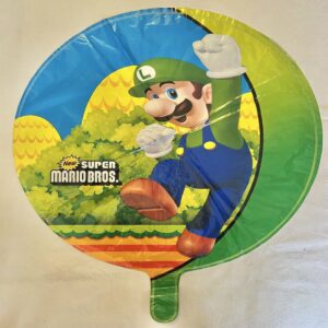GLOBO MARIO BROSS verde 28" 45 cm